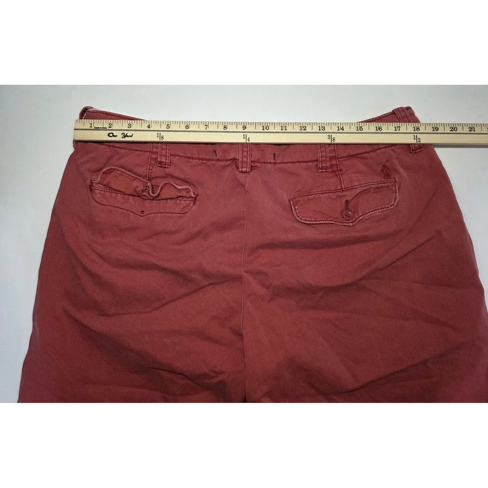 Polo Ralph Lauren Mens‎ Size 38 Red/Pink Chino Shorts
